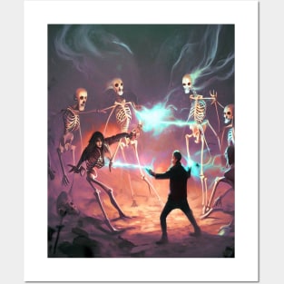 Dancing Skeletons . Posters and Art